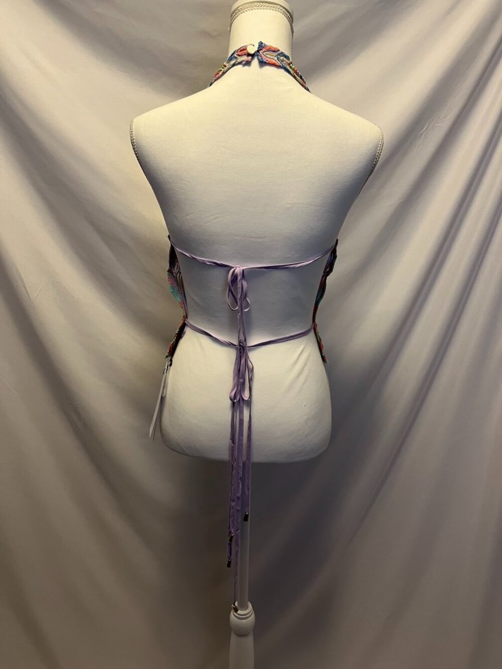 AKIRA “Take Me to Miami” Halter Top & Duster – NWT – L/XL (Fits M) - Picture 7 of 16